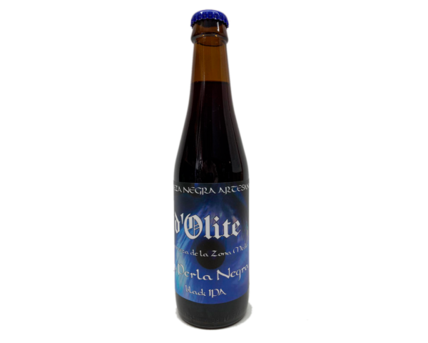 Cerveza Artesana Perla Negra Black Ipa - Cerveza artesana d'Olite