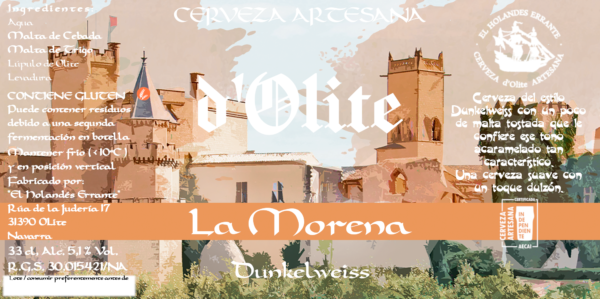 La Morena - Cerveza artesana d'Olite