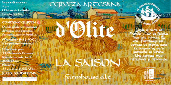 La Saison - Cerveza artesana d'Olite