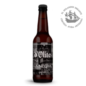 cerveza artesana La Negra Botella - Cerveza artesana d'Olite