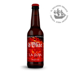 cerveza artesana La Roja Botella - Cerveza artesana d'Olite